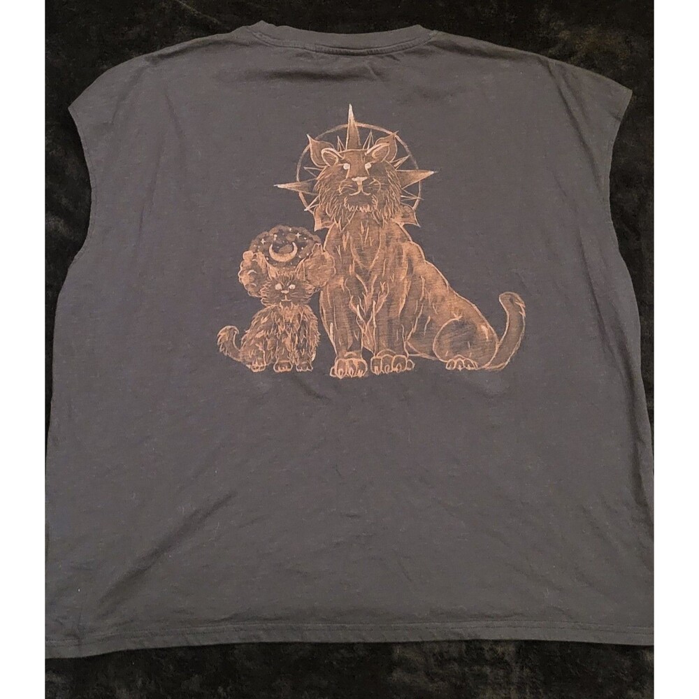 Men's Sleeveless Common Identity Shirt Graphic Print Size XL